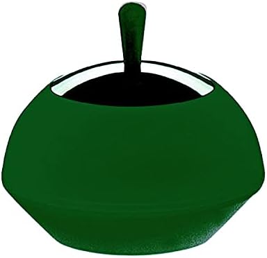 Mepra AZD230444V Alibaba Şeker / Peynir Kabı, [6'lı Paket], 11,1 cm, Yeşil, Polipropilen Bulaşık Makinesinde Yıkanabilir Sofra