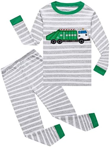 Aile Hissi Çocuk ve Yürümeye Başlayan Çocuk Pijamaları 2 Parça Pjs Seti %100 Pamuklu Pijama
