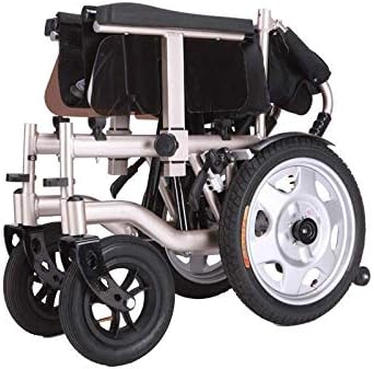 MYSGYH YANGPİNG-Katlanabilir Elektrikli Tekerlekli Sandalyeler, Çift Elektrikli Tekerlekli Sandalye, Tam Otomatik Katlanır Taşınabilir