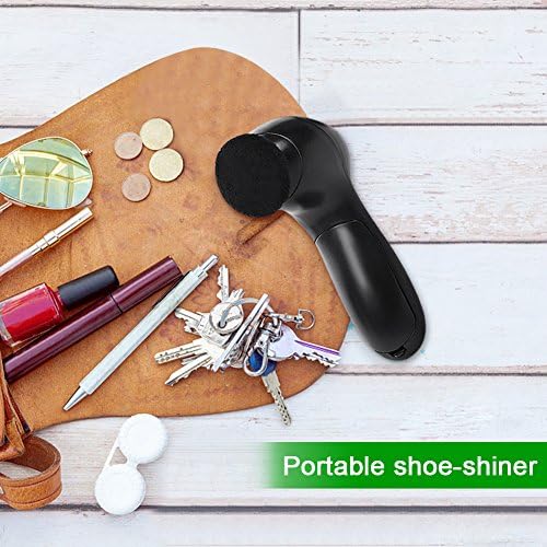 SHZONS Elektrikli Ayakkabı Parlatıcı, Taşınabilir Güç El Ayakkabı Parlatıcı Kiti için Deri Çanta, Ayakkabı, Kanepe