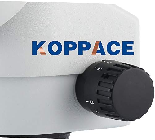KOPPACE 3.5 X-45X, Trinoküler Microscopelens, WF10X Mercek, endüstriyel Mikroskop Lens Trinoküler Stereo Mikroskop 0.5 X Arayüzü