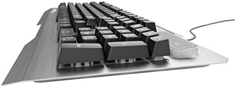 ONEXELOT Oyun Klavyesi Alüminyum Led Aydınlatmalı USB Kablolu Windows ve Mac için 19 Anti-Gölgelenme Tuşları ile En İyi Klavye