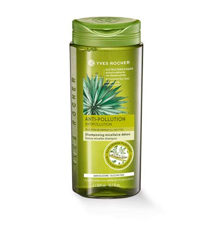 Yves Rocher Botanik Saç Bakımı Anti Kirlilik - Detoks Misel Şampuanı, 300 ml./ 10.1 fl.oz.