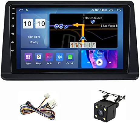 ADMLZQQ 9 Android 10/11 Bluetooth Araç Radyo Dokunmatik Ekran için Mitsubishi Pajero 2002-2014 Araba Stereo ıOS Carplay Destek