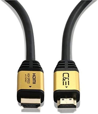 Ethernet ile 3ft (0.9 M) Yüksek Hızlı Ultra 4K HDMI Kablosu (3 Feet / 0.9 Metre) 4Kx2K 60HZ, 18 Gbps - 30 AWG - 3D/ARC/CEC/HDCP