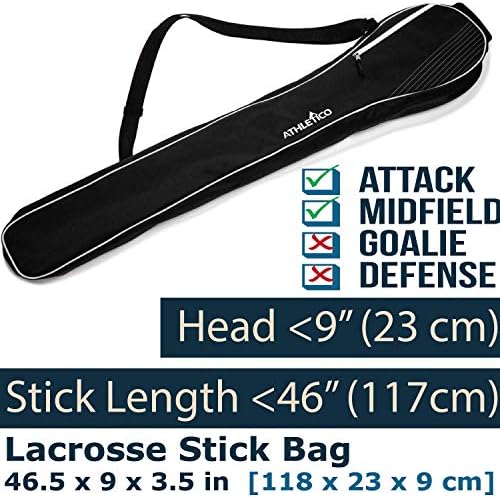 Athletico Lacrosse Stick Bag-Lax Ekipman Çantaları