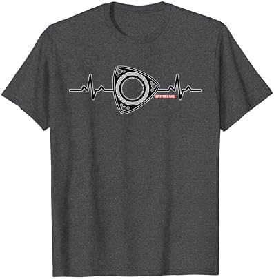 RX8 RX7 Kalp Atışı Koyu T-Shirt