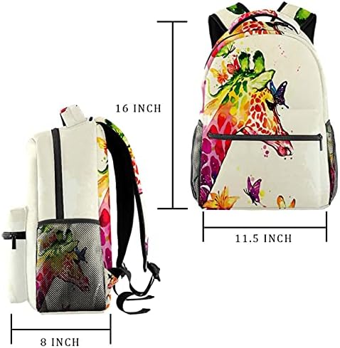 Seyahat küçük sırt çantası kız erkek sırt çantası Schoolbag Zürafa depolama organizasyon Sackpack için