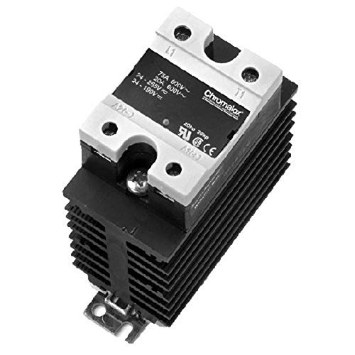 Chromalox 305867 SSR Serisi Güç Kontrolörleri, SSR1-751 Endüstriyel Tek Fazlı Röle, 75 Amp, 4.5-32 VDC Giriş Kontrol Gerilimi