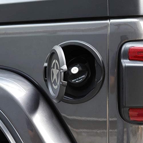 JeCar gaz kapatma başlığı Yakıt doldurma Kapısı Gaz Kapağı yakıt deposu kapağı Gaz deposu Kapağı Jeep Wrangler JL JLU Sınırsız