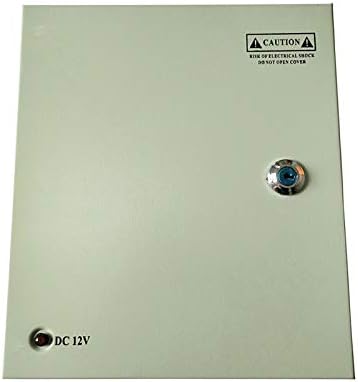 FİKNEE 9 CH Kanal Dağıtılmış Güç Kaynağı Kutusu 12 V DC CCTV Güvenlik Kamera Gözetim DVR için