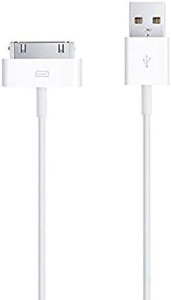 ıaMxe USB 2.0 Kablosu 30-Pin 10ft Senkronizasyon ve iPhone 4/4s, iPhone 3G/3GS, iPad 1/2/3, iPod için Şarj Kablosu (Siyah)