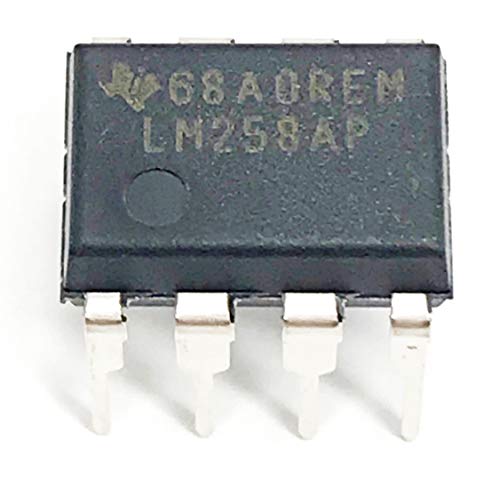 Jürili Mühendislik LM258AP LM258A LM258 2 Kanallı, 700 kHz, Endüstri Standardı op amp IC Breadboard Dostu DIP-8 (5'li Paket)
