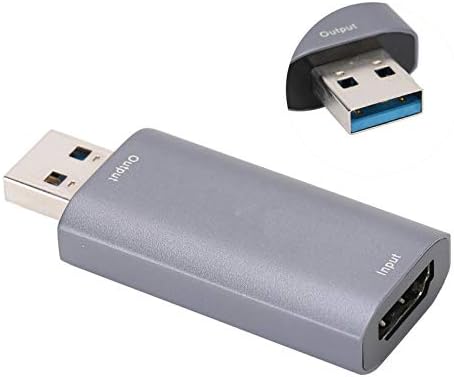 FASJ USB Kartı, HD Ekran Kartı, 1080P Otput 1080P Video Grabber Yüksek Çözünürlüklü Veri Toplama için Canlı Yayın
