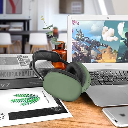 AirPod Max Kulaklıklar için Geekria Silikon Cilt Kapağı, Çizilmeye Karşı Koruma Kılıfı / Kulaklık Kapağı / Kulaklık Hoparlörleri