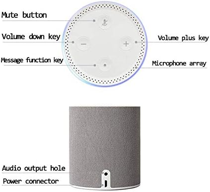 Akıllı Hoparlör Bluetooth Aı Aı Yapay Zeka Ses Asistanı Müzik Kaynakları WiFi Taşınabilir Ses Ses Kontrolü Ev Kablosuz Ses