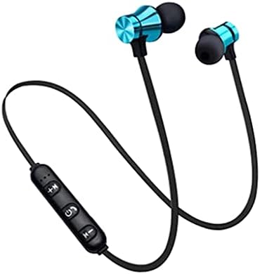 F Fityle Manyetik Bluetooth Kulaklık Xt-11 Kablosuz Spor Kulaklıklar Stereo Bas Müzik Mikrofonlu kulaklıklar Kulaklık - Gümüş,