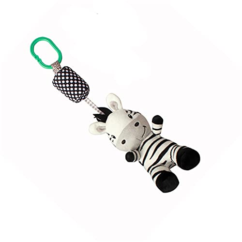 ZHANGXD Zebra Siyah ve Beyaz, On-The-Go Bebek Araba Koltuğu Bebek Taşıyıcı Duyusal Oyuncak