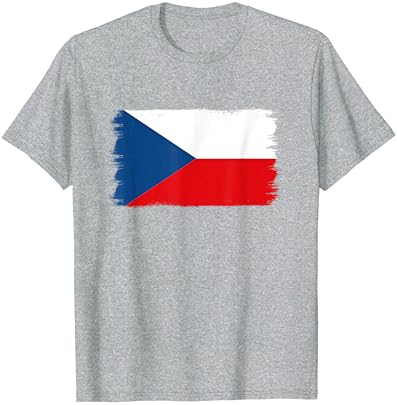 Çek Bayrağı Çek Cumhuriyeti T-Shirt