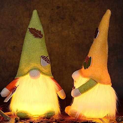 Şükran Gnomes Peluş Gonk Gnome Peluş Süslemeleri Noel Süsler El Yapımı İsveçli Bebek Meçhul Bebekler Sonbahar Cüce Bebek ile