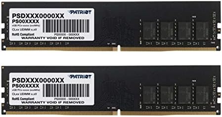 Patriot İmza DDR4 8 GB (2x4 Gb) 2666 MHz (PC4-21300) Çift Kanal Bellek Kiti PSD48G2666K