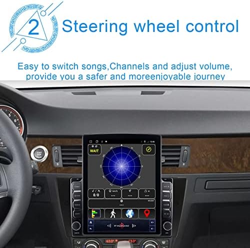 KiriNavi Araba Stereo Radyo BMW 3 Serisi E90 2005-2011 ıçin Andriod 10 4 çekirdekli GPS Navigasyon Bluetooth ıle 9.7 ınç HD Dokunmatik