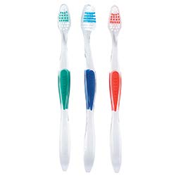 SmileCare Yetişkin Şeffaf Kavrama Diş Fırçaları-Diş Hijyeni Malzemeleri-Paket başına 48