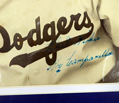 Roy Campanella İmzalı Çerçeveli 8x10 Dergi Sayfası Fotoğrafı Brooklyn Dodgers En İyi Dileklerimle PSA / DNA AC00434