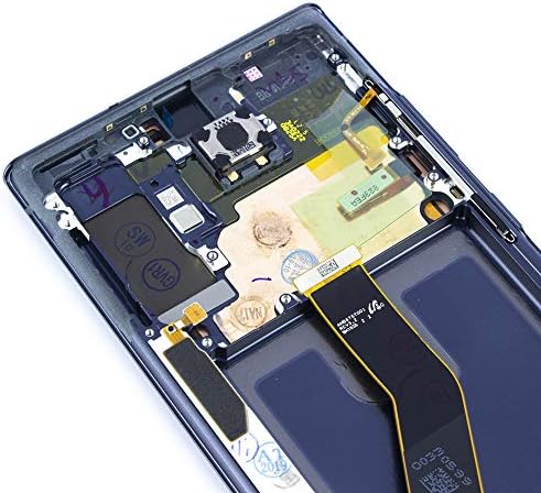 Dokunmatik Ekran Digitizer ve AMOLED için Çerçeve Meclisi ile Samsung Galaxy Not 10 Artı-GV + - Aura Siyah
