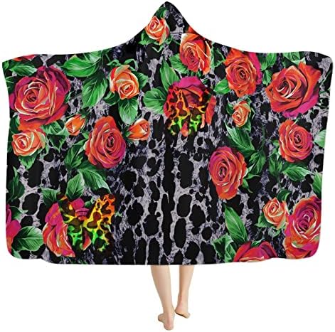 Renewold Giyilebilir Kapşonlu Battaniye, Peluş Atmak Battaniye Giyilebilir Battaniye Yatak