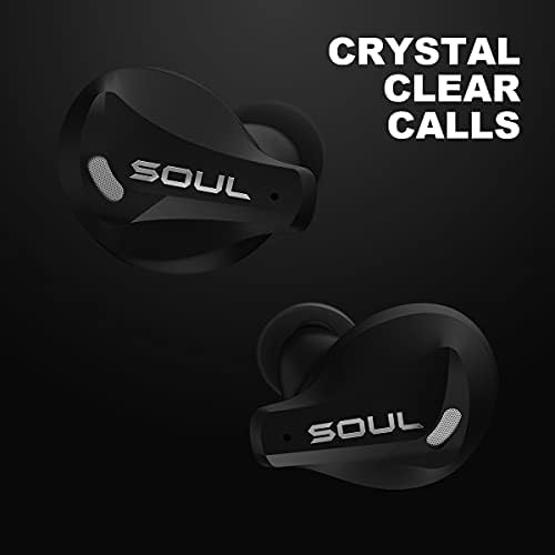 Yeni Soul Emotion PRO Kablosuz Bluetooth Kulaklıklar-Müzik ve Aramalar için Kablosuz Şarj Kılıflı Hibrit Aktif Gürültü Önleyici