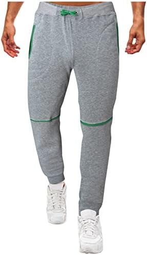 Hatop Erkek Jogger Sweatpants Slim Fit Şerit Egzersiz Atletik Koşu Spor Jogger Pantolon ile Cep