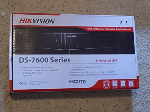 Hikvision 4CH NVR POE 1 SATA HDMI 2 TB