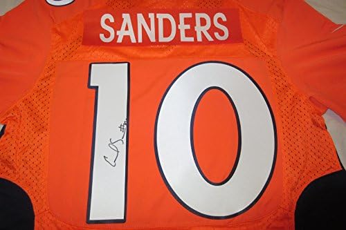 Emmanuel Sanders İmzalı Denver Broncos Forması, Emmanuel'in Bizim için İmzaladığı Kanıt Resmi, Denver Broncos, Pittsburgh Steelers,