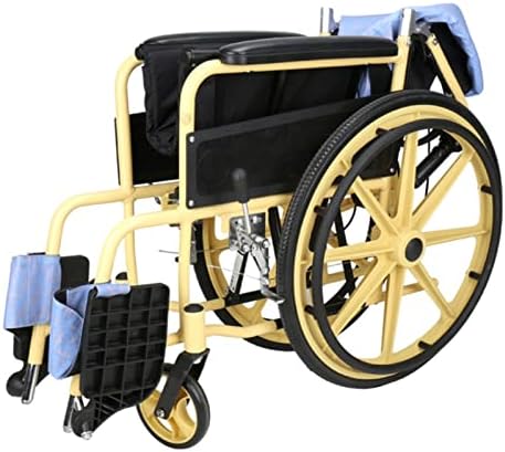 Patlamaya Dayanıklı Lastik Manuel Tekerlekli sandalye El itme tekerlekli sandalye katlanır ışık Yaşlı İtebilir Koltuk Kumlu Olabilir