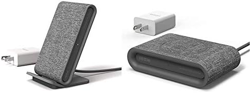 ıOttie İyon Kablosuz Hızlı Şarj Standı / Qi Sertifikalı Şarj Cihazı 7.5 W / USB C Kablosu ve AC Adaptörü içerir / Kül ve İyon