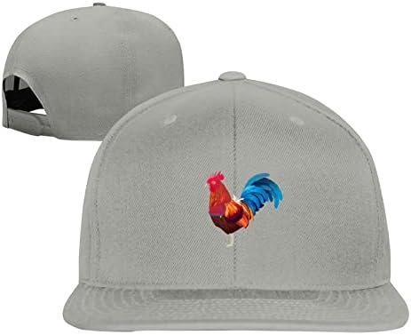 BDHJYDB Tavuk Moda Düz Ağız Beyzbol Şapkası, Ayarlanabilir Şapka, Unisex Açık Şapka