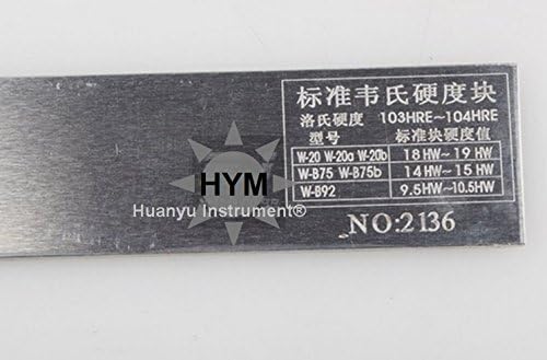 Alüminyum Alaşım 25-110 için Huanyu W-20b Sertlik Test Cihazı, Kalınlık 0.4 - 8 İç çap>6mm
