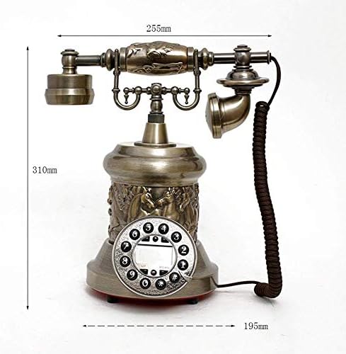 YUBİN telefon Metal eller serbest arkadan aydınlatmalı antika Retro telefon Avrupa antika sabit hat