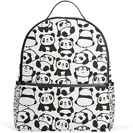 ANİNİLY Sırt Çantası İçin Womens, Görüntü Panda Koleji Çanta Kadın omuzdan askili çanta Sırt Çantası Okul Çantalarını Seyahat