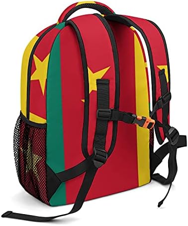 Kamerun bayrağı Seyahat Sırt Çantası Rahat Spor Çanta Oxford kumaş Çalışma Alışveriş seyahat kamp İçin uygun