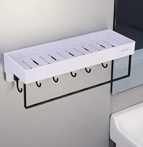 YGCBL Depolama Raf,Duvar Asılı Ücretsiz Delme Banyo Tuvalet Vanity Havlu Askısı Tuvalet Emme Duvar Depolama Raf Banyo Raf
