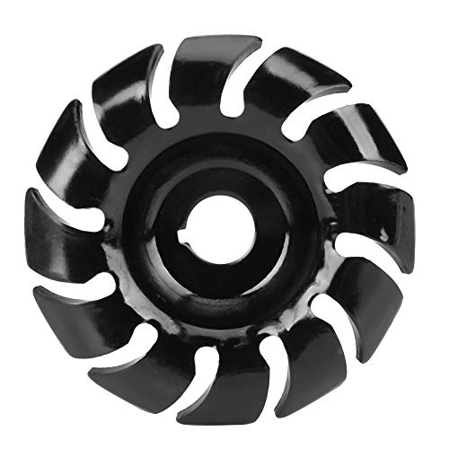 12?Diş Kesme diski 90mm / 3.5 in Manganez Çelik Dairesel Testere Bıçağı parlatma tekerleği Marangozluk ve Ahşap Oyma, Siyah