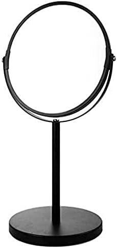 HİGHKAS Küçük Ayna Makyaj makyaj aynası, Masaüstü İki Taraflı Güzellik Aynası 3X Büyütme Kozmetik Ayna 360° Döner banyo Aynası