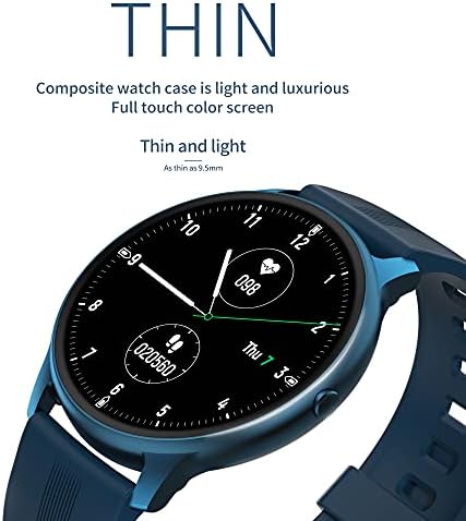 Ultra Ince akıllı saat Tam Dokunmatik Ekran spor ızci Kalp Hızı Kan Basıncı oksijen monitörü Bluetooth Smartwatches için Android