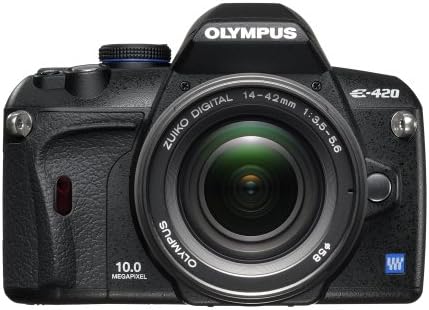 Olympus Evolt E420 10MP Dijital SLR Fotoğraf Makinesi 14-42mm f / 3.5-5.6 Zuiko Objektifli