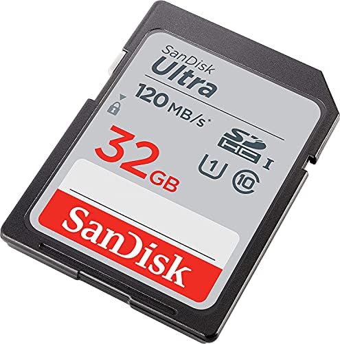 SanDisk 32GB Ultra SD Hafıza Kartı (4'lü Paket) SDHC UHS-I Kartı 120 MB/s Sınıf 10 (SDSDUN4-032G-GN6IN) (1) Stromboli Mikro Fiber