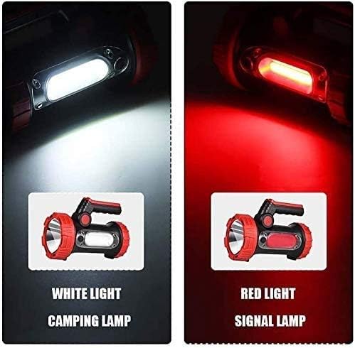 Qın Parlak Şarj Edilebilir Işıldak El LED el feneri Taktik El Feneri Kolu ile Spot Ultra-Uzun Bekleme Elektrikli Torch