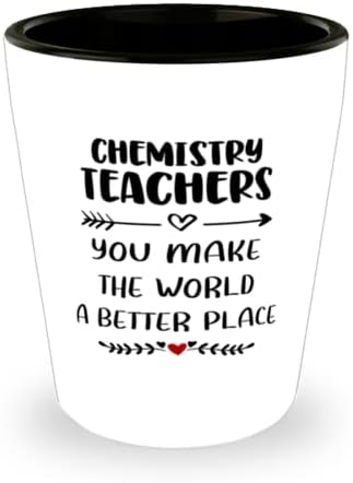 kimya öğretmenleri Atış Camı, Dünyayı daha iyi bir yer haline getiriyorsunuz, Kimya öğretmenleri için Seramik Yenilik Atış Camı