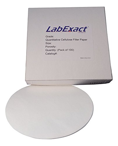 LabExact 1200265 Sınıf CFP43 Kantitatif, Selüloz Filtre Kağıdı, 16µm, 18,5 cm (100'lü Paket)